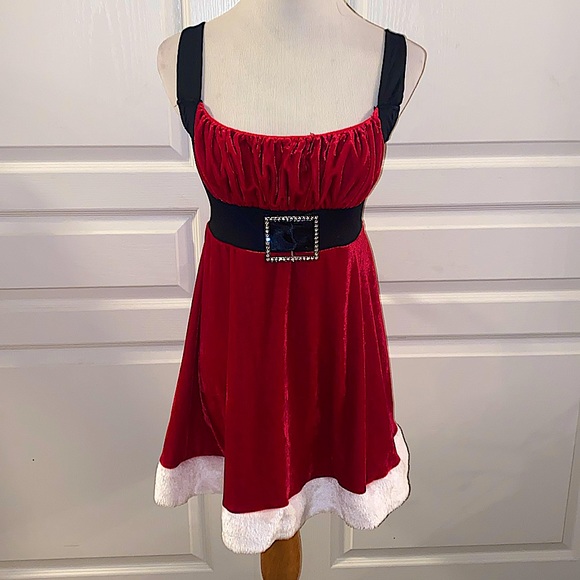 Fredericks of Hollywood Mrs. Claus Dress - Picture 2 of 4